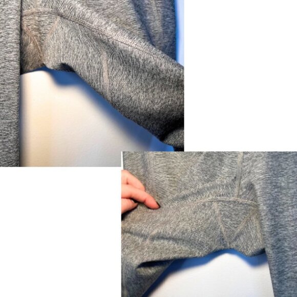 OUTDOOR VOICES Heathered Grey Leggings Size M - Picture 5 of 8